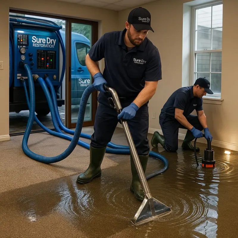 Water Extraction and Removal process in Auberry, CA